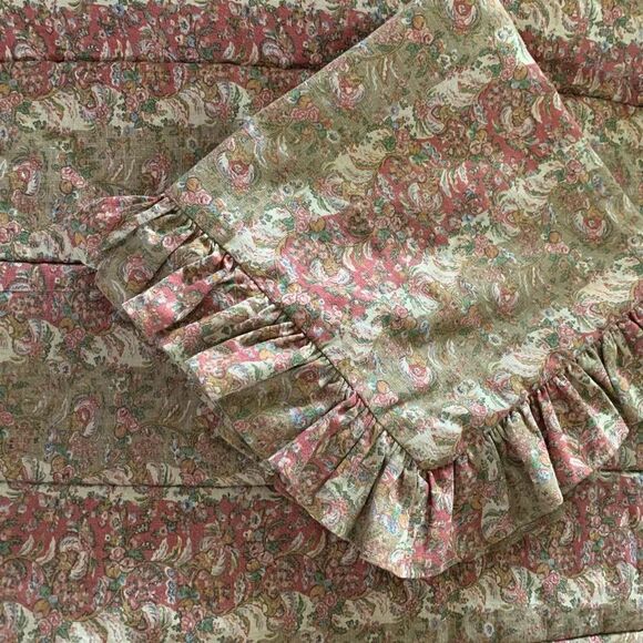 Ralph Lauren Hearthside Floral Full/Queen Comforter w/ Euro Sham